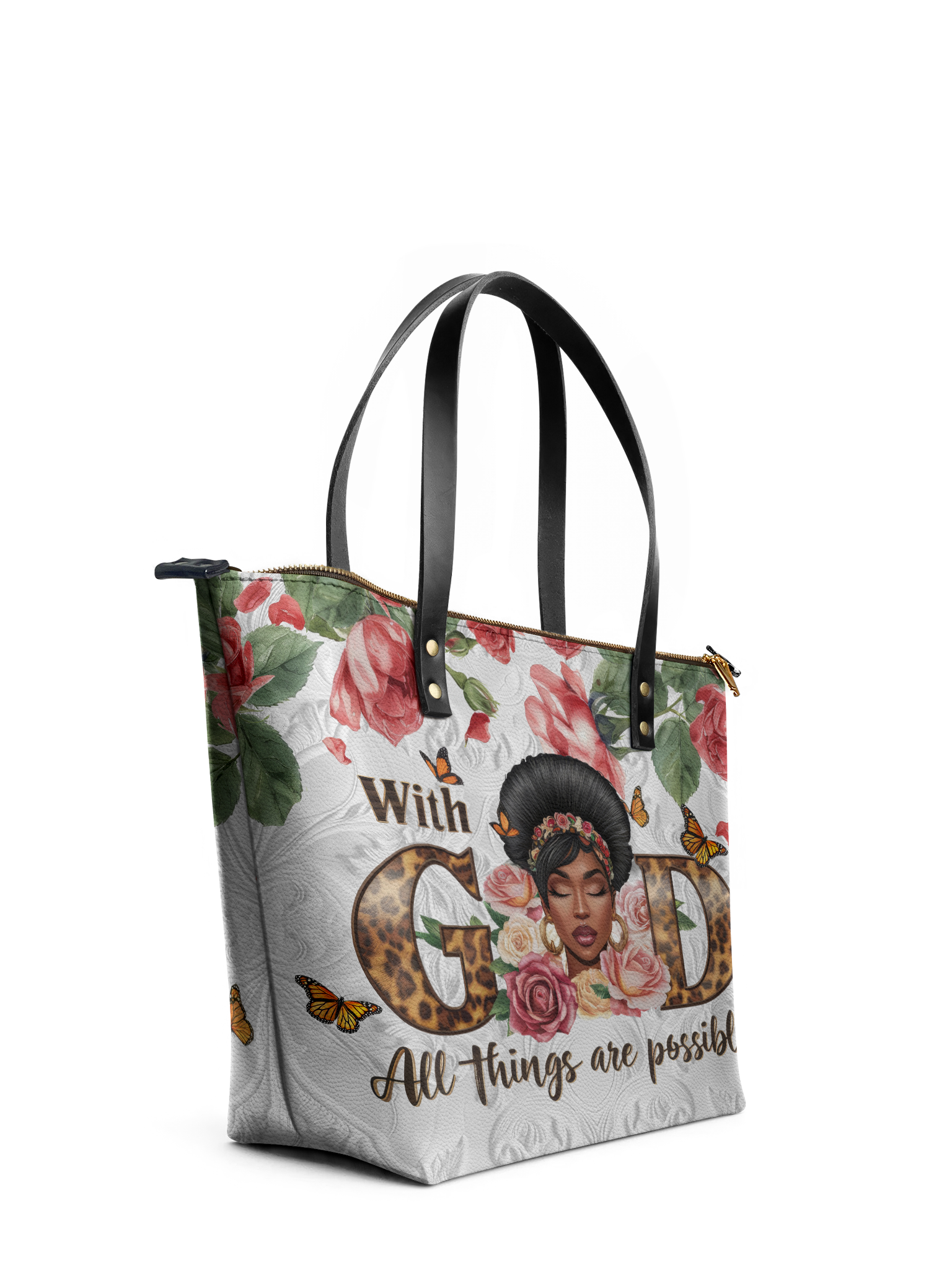 "Zanira" Leather Tote Bag