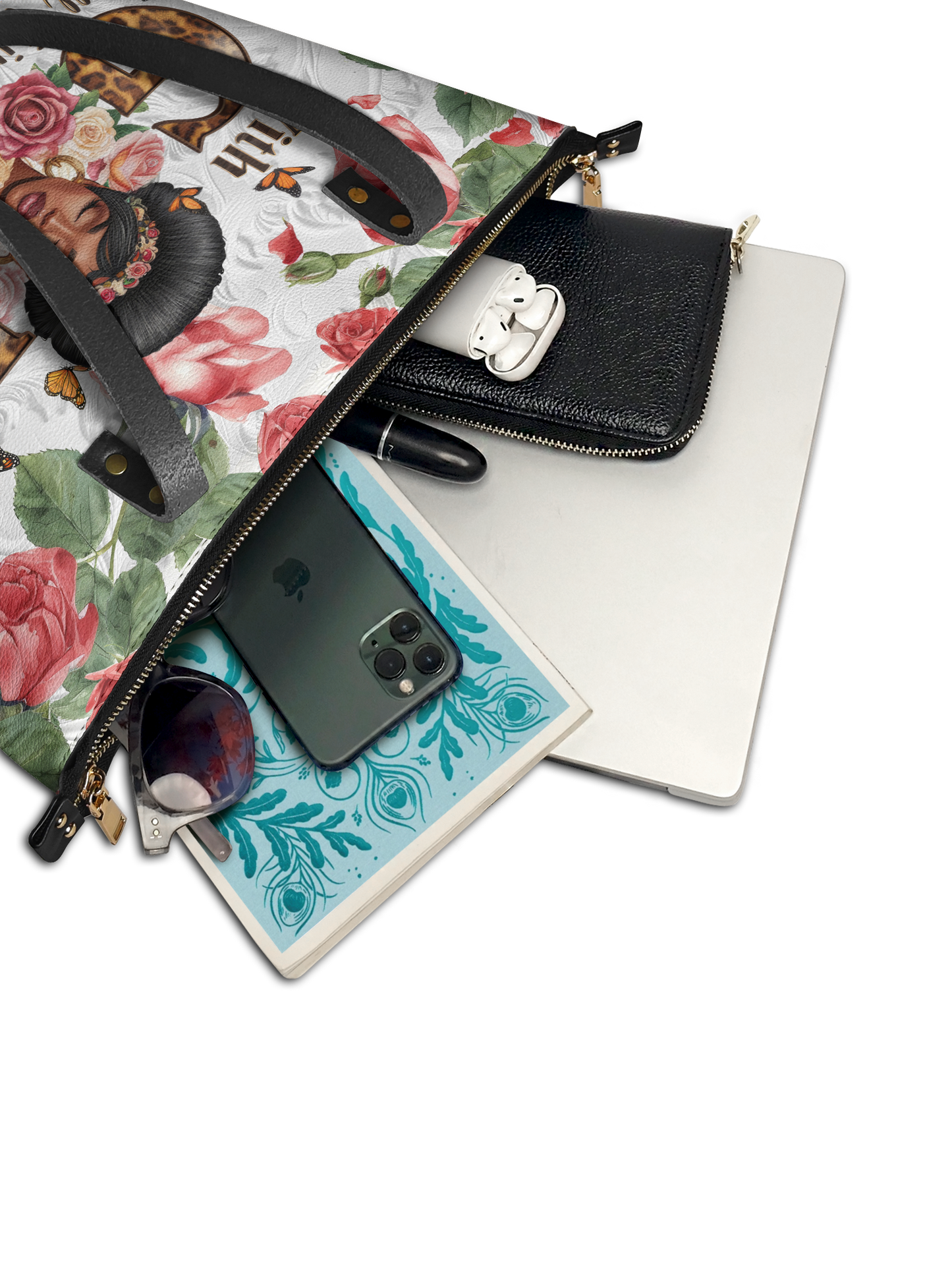 "Zanira" Leather Tote Bag