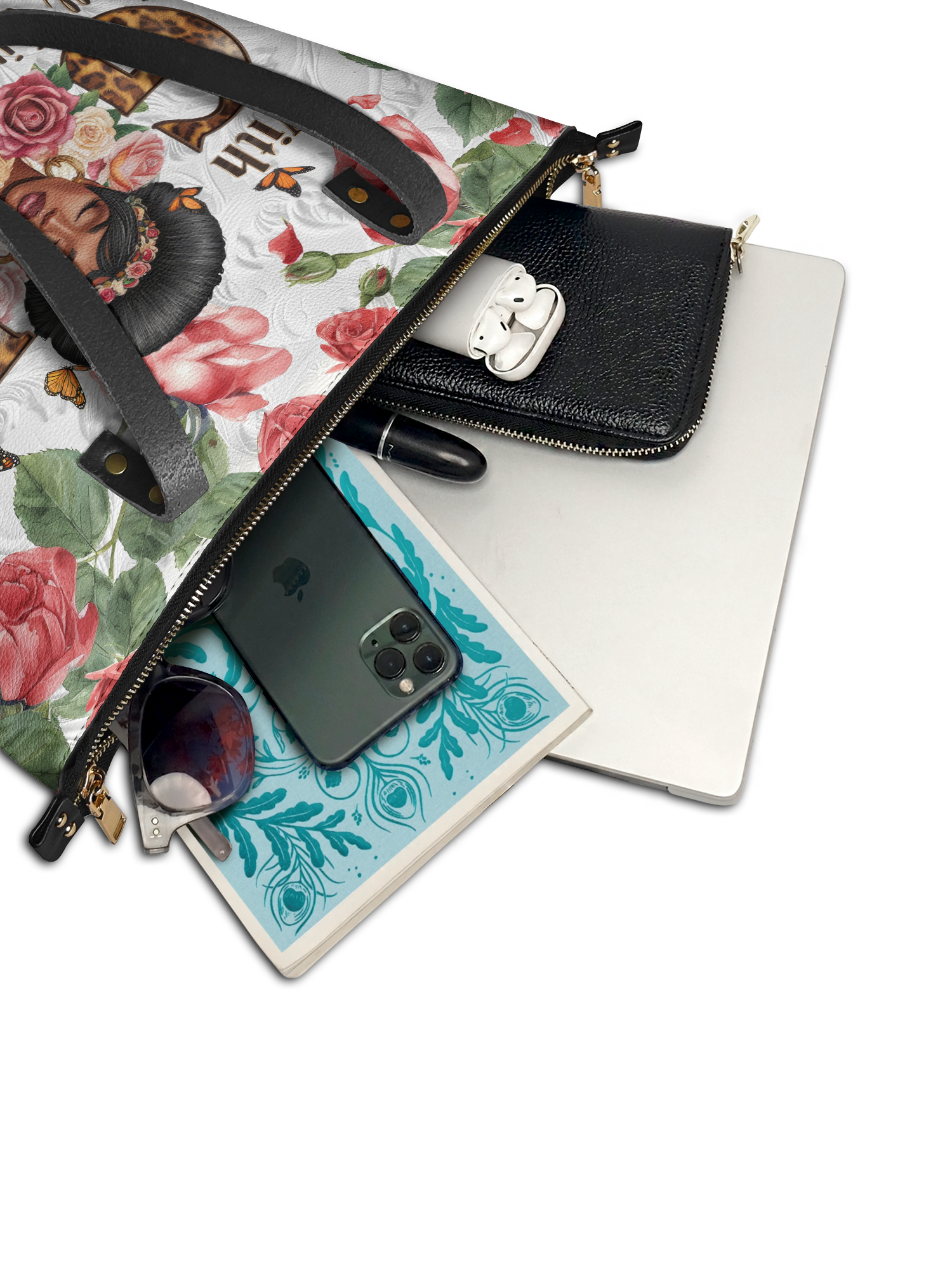 "Zanira" Leather Tote Bag