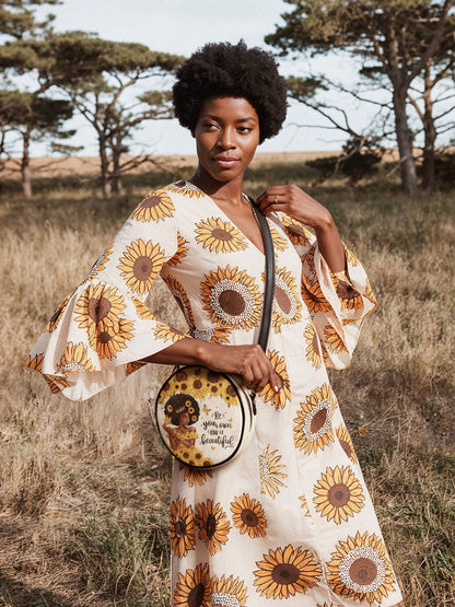 "Zuriya" Circle Crossbody Bag