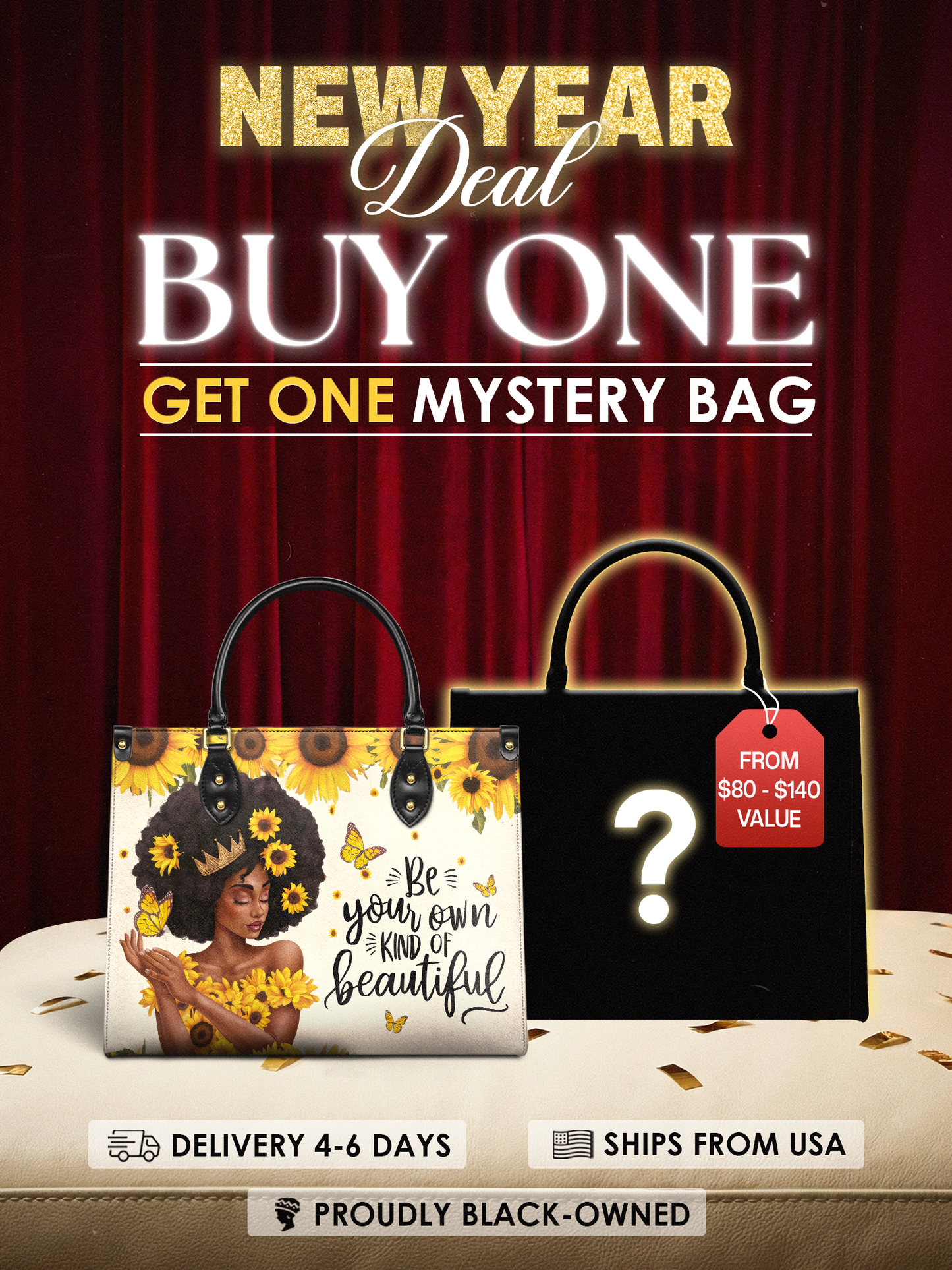 "Zuriya" Leather Handbag Deal