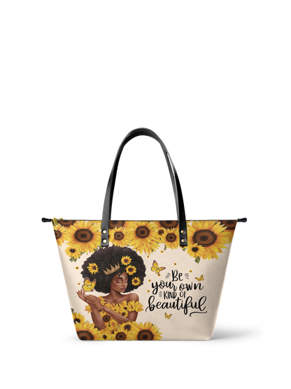 "Zuriya" Leather Tote Bag