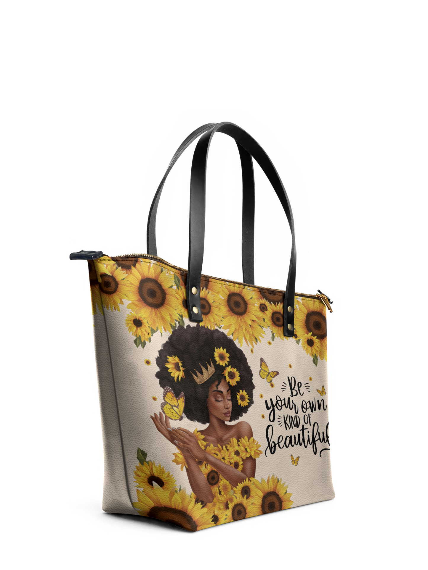 "Zuriya" Leather Tote Bag