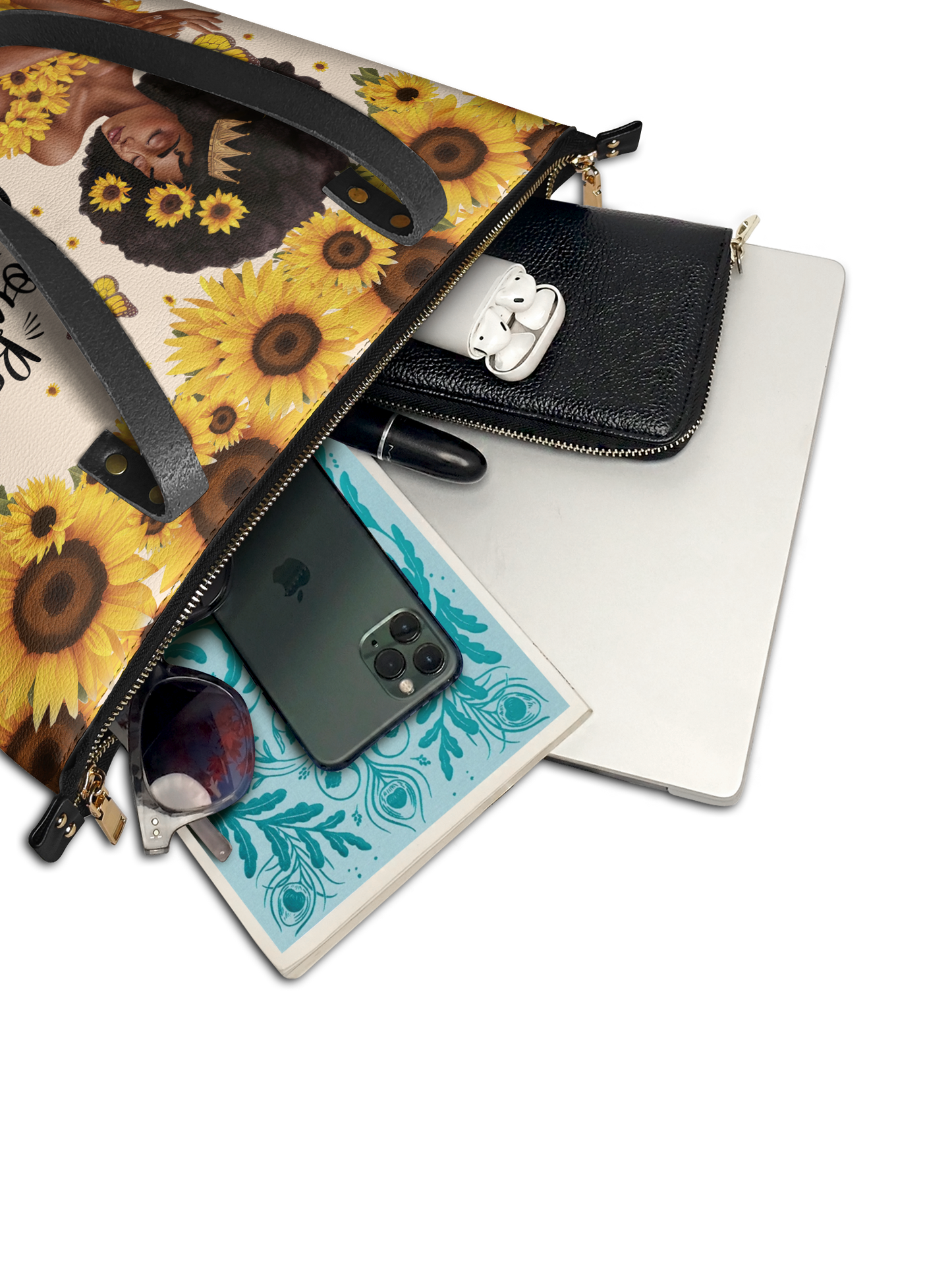 "Zuriya" Leather Tote Bag