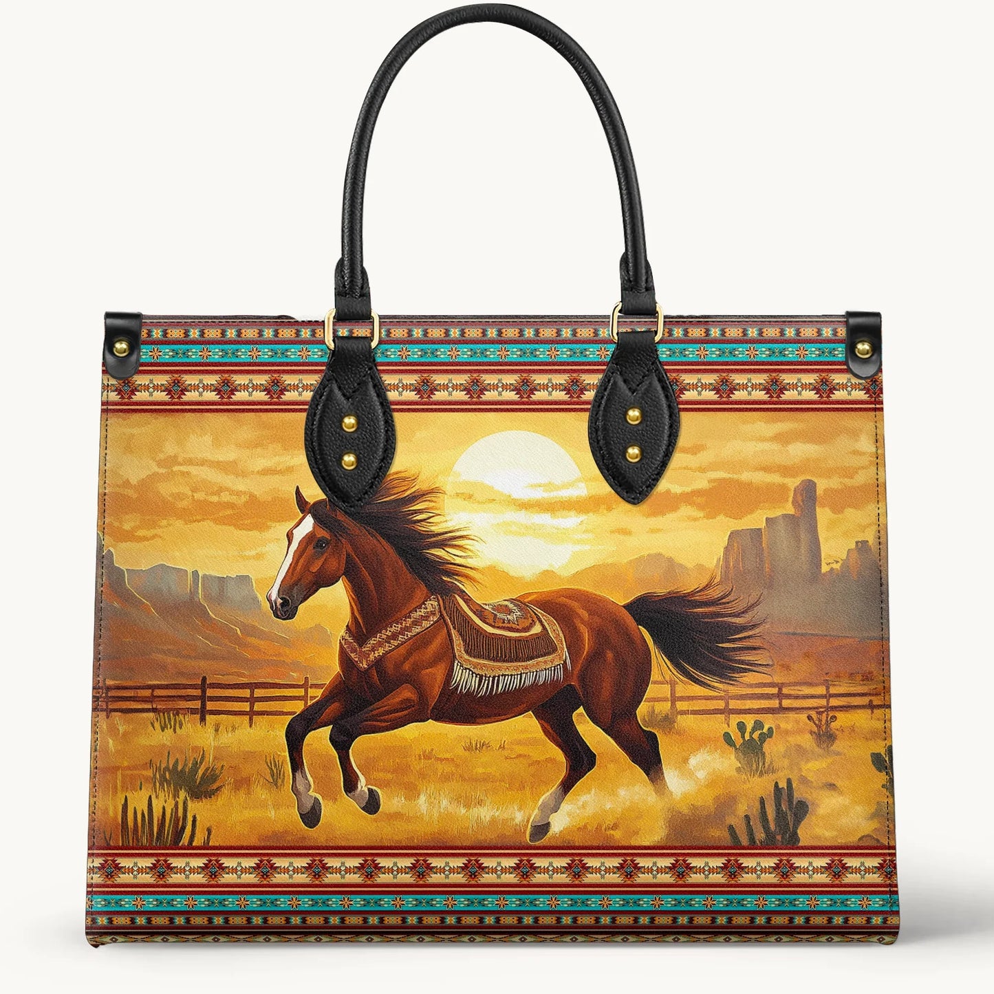  Spirit Horse Leather Bag