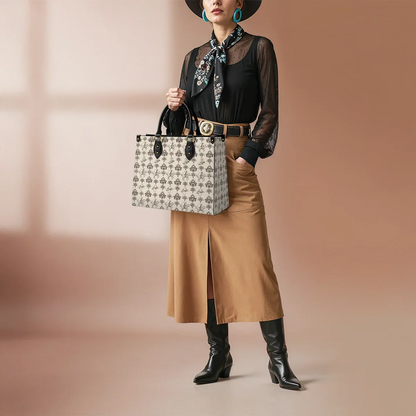  Cowboy Toile Leather Bag