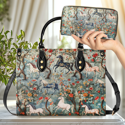  Leather Bag Mystical Steeds