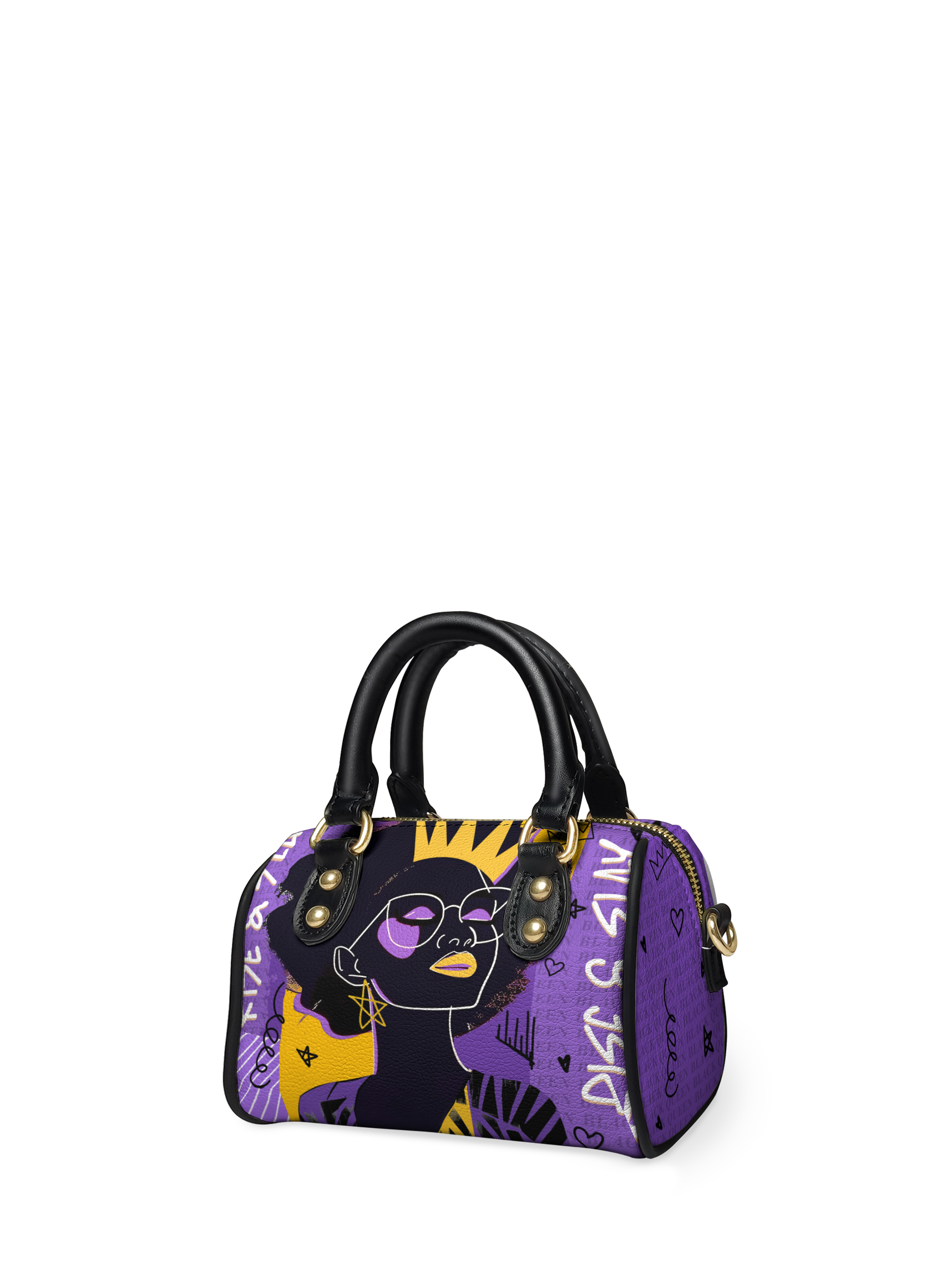 "Aina" Grape Soda Mini Satchel