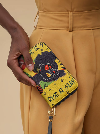 "Aina" Lemon Zest Wallet