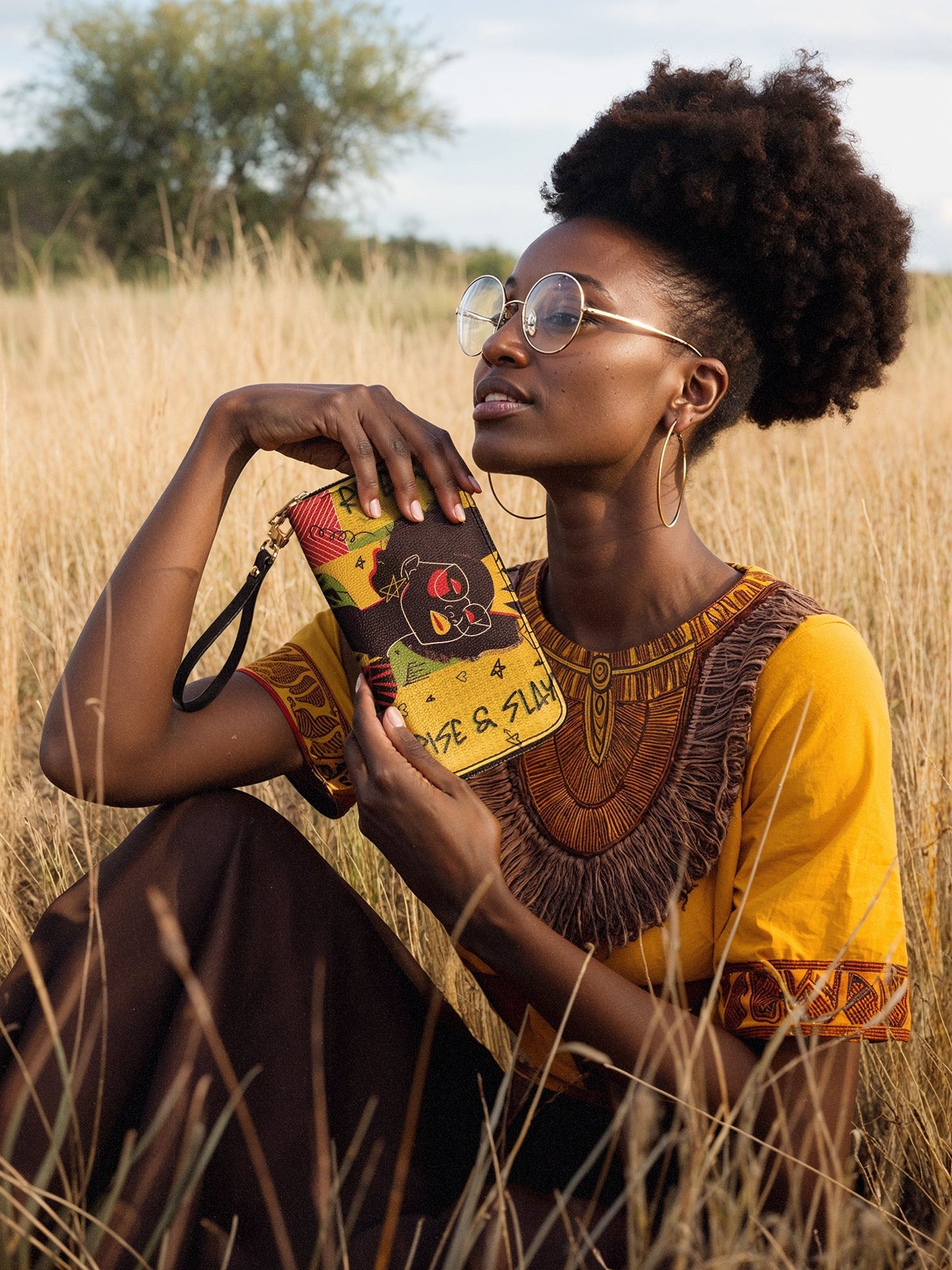 "Aina" Lemon Zest Wallet