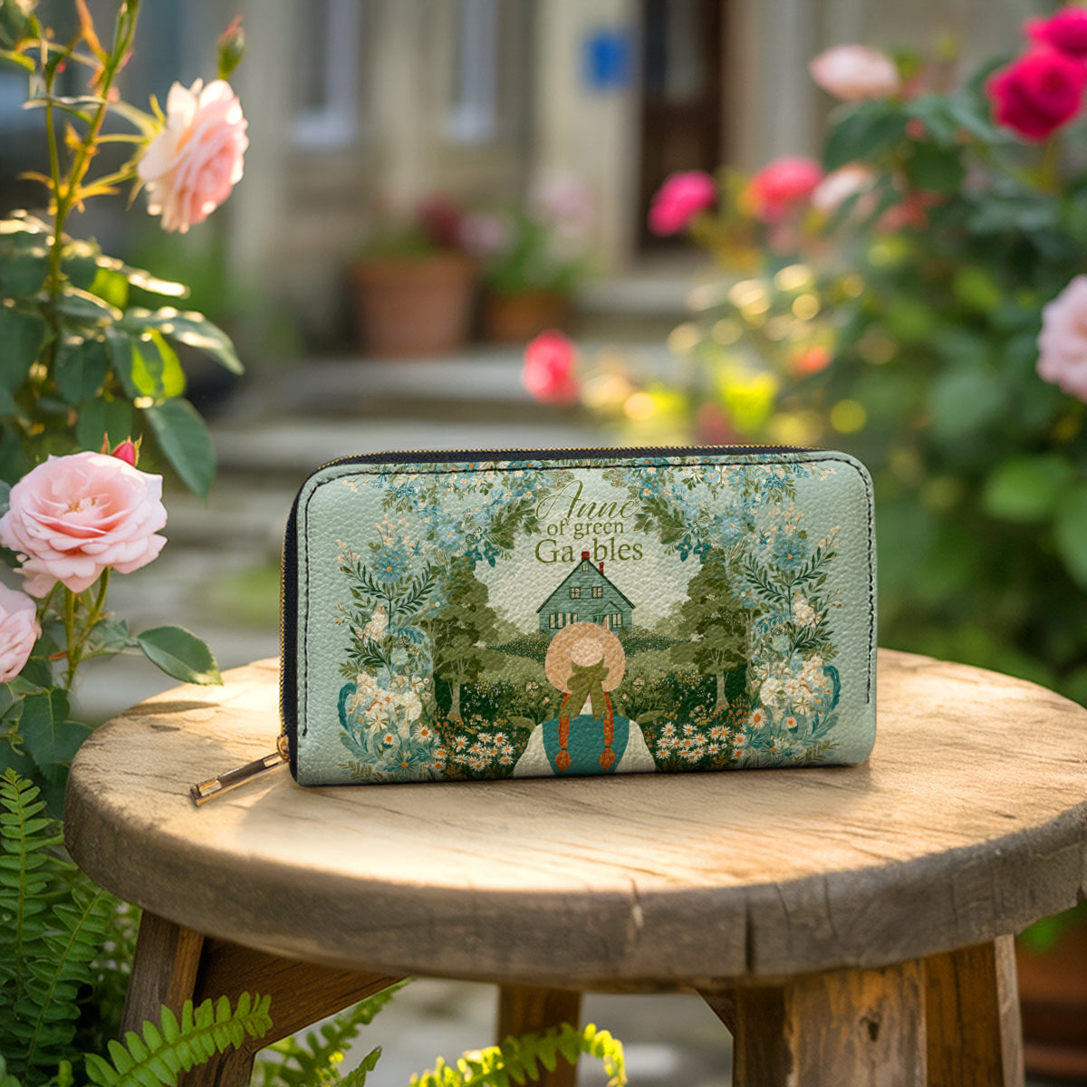  Leather Clutch Purse With Wristlet Strap Handle Anne?s Classic Cottage