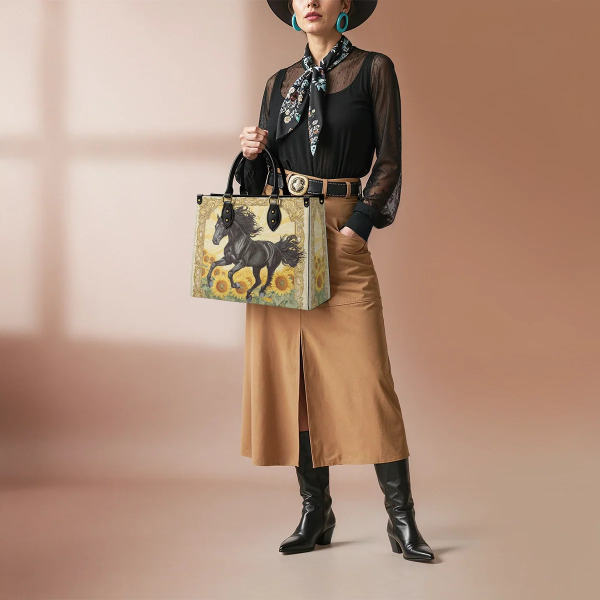  Sunfire Gallop Leather Bag