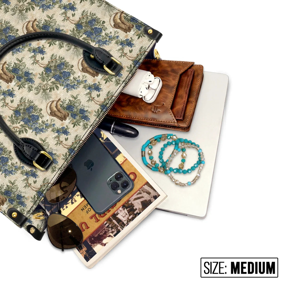  Texan Bloom Leather Bag