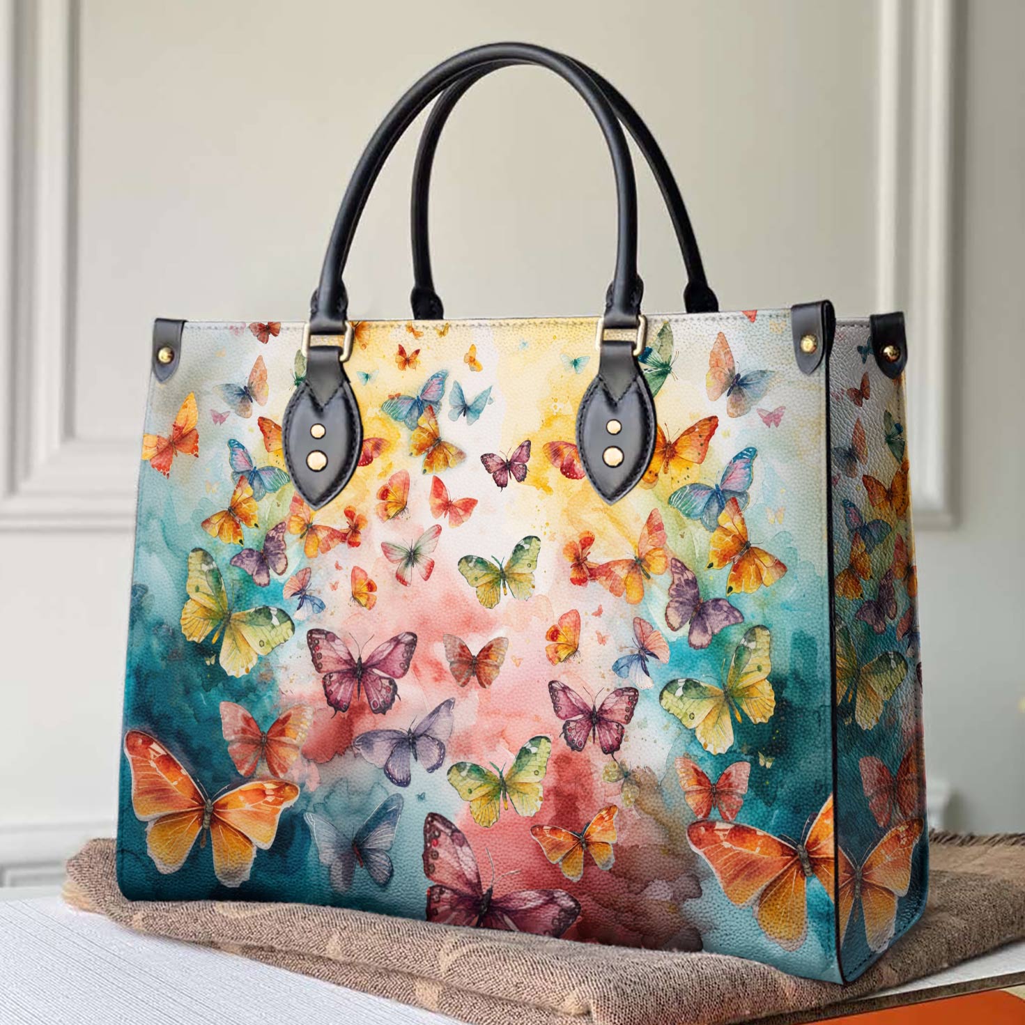  Leather Bag Traditional Colorful