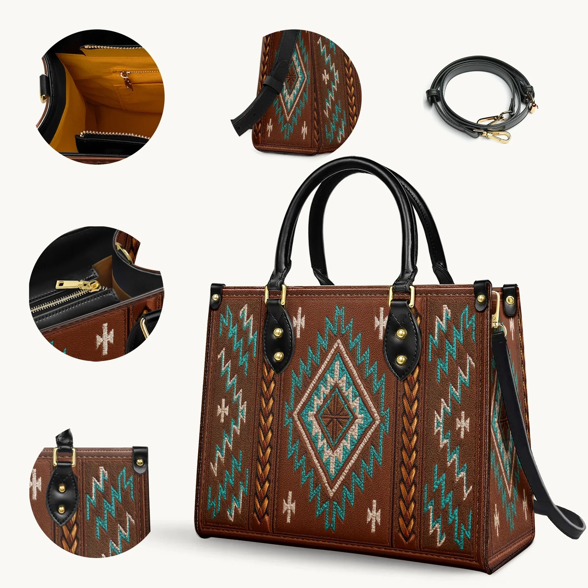  Sundance Echo Leather Bag