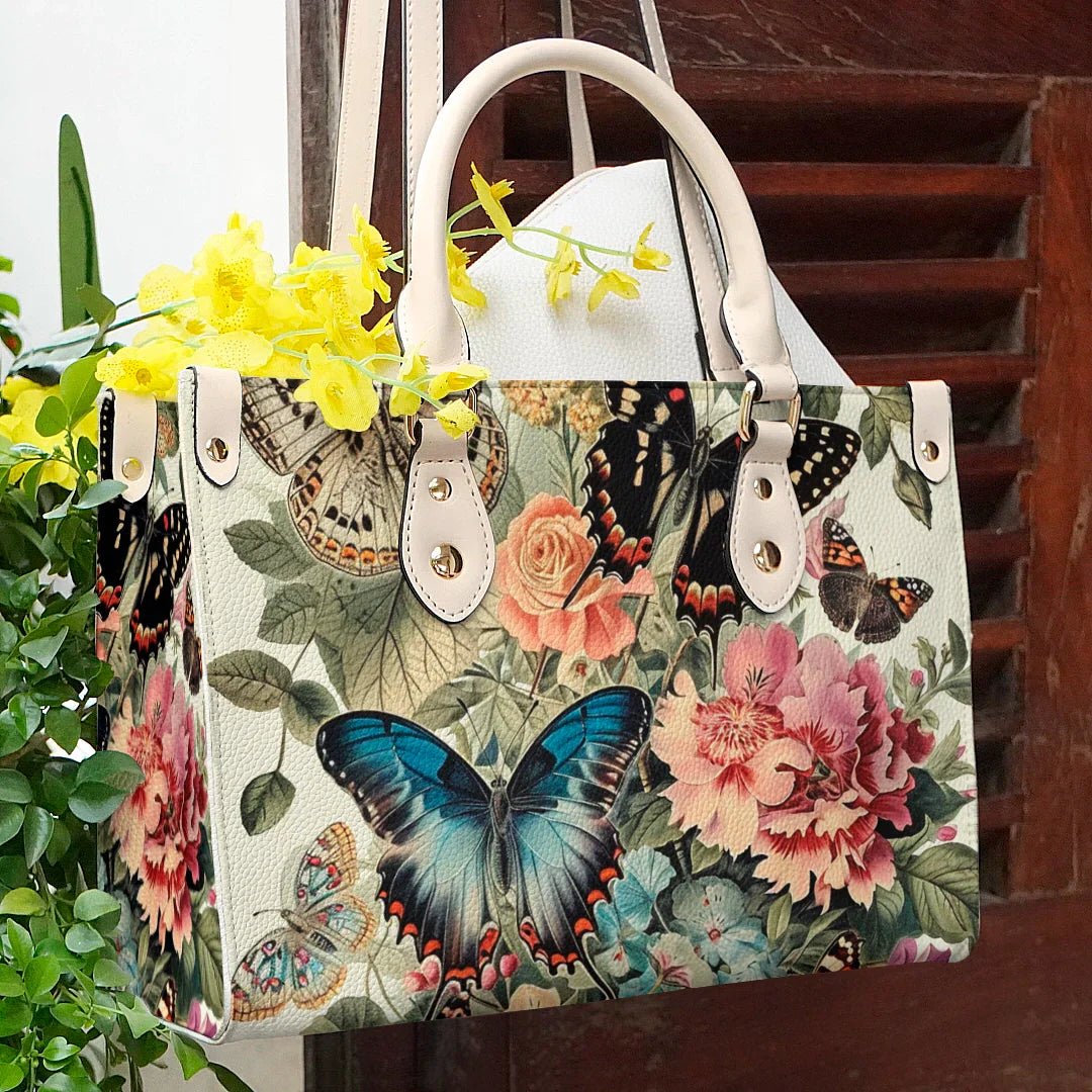  Leather Bag Butterfly Leather Bag Elegant Butterfly