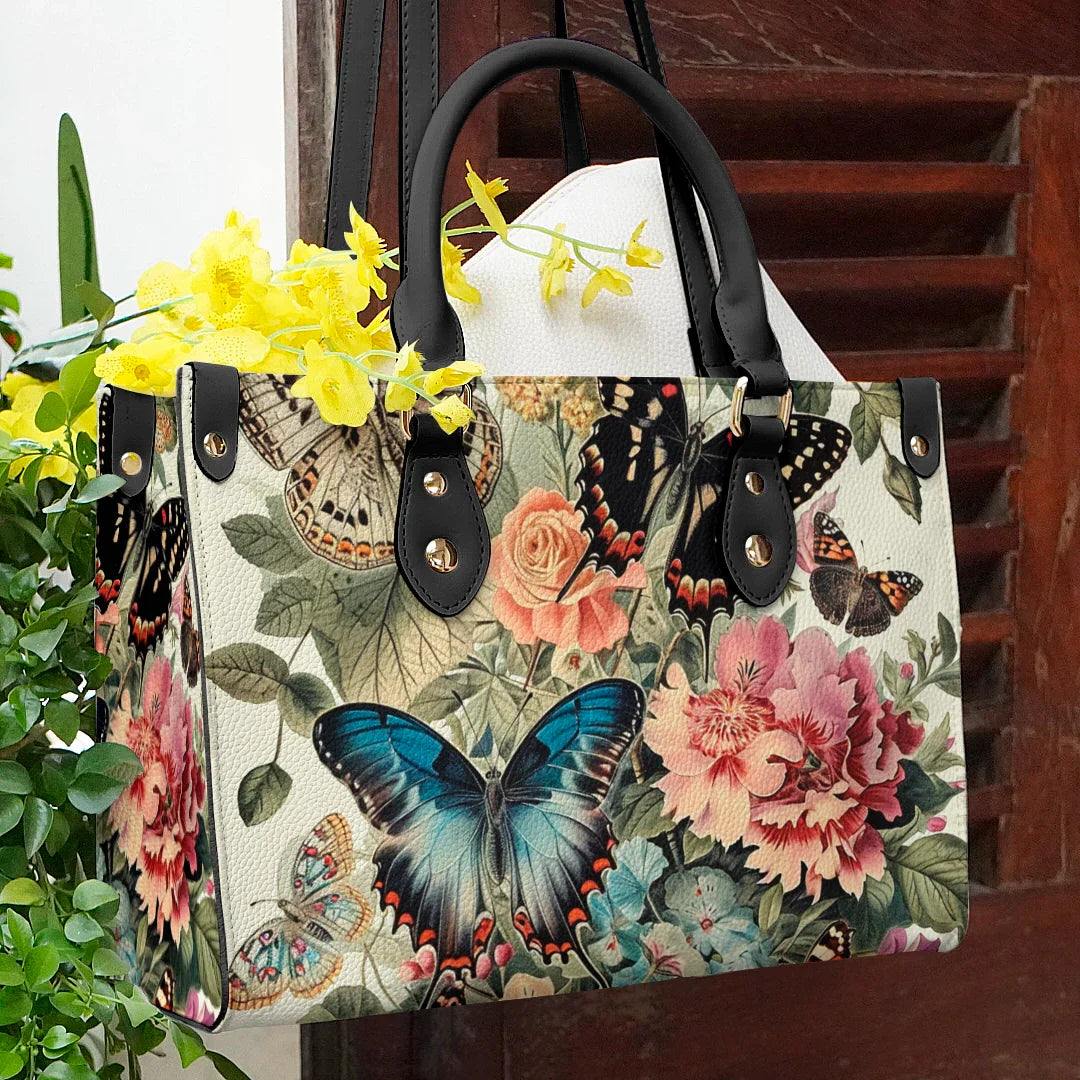  Leather Bag Butterfly Leather Bag Elegant Butterfly