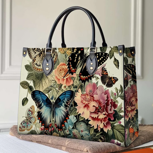  Leather Bag Butterfly Leather Bag Elegant Butterfly