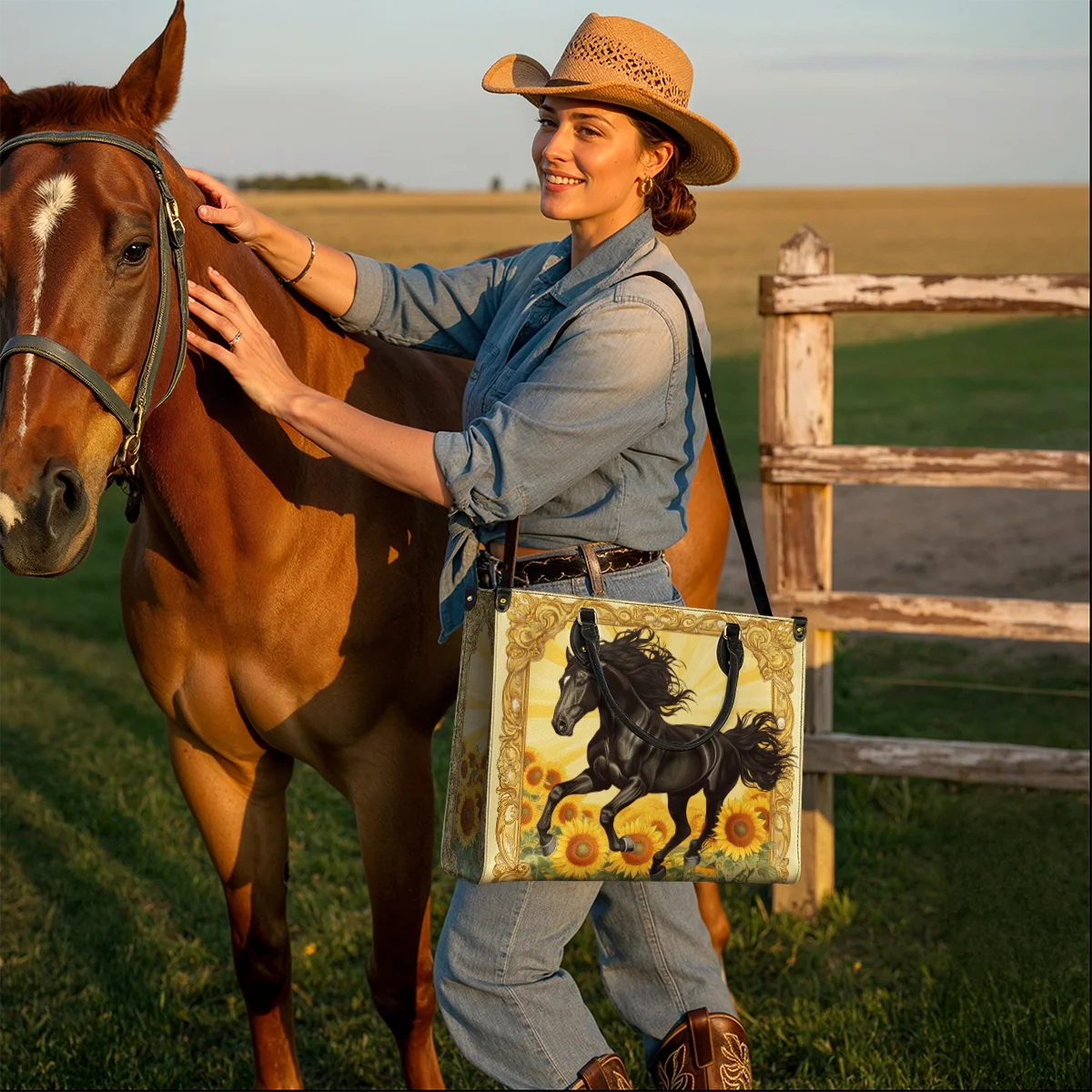  Sunfire Gallop Leather Bag