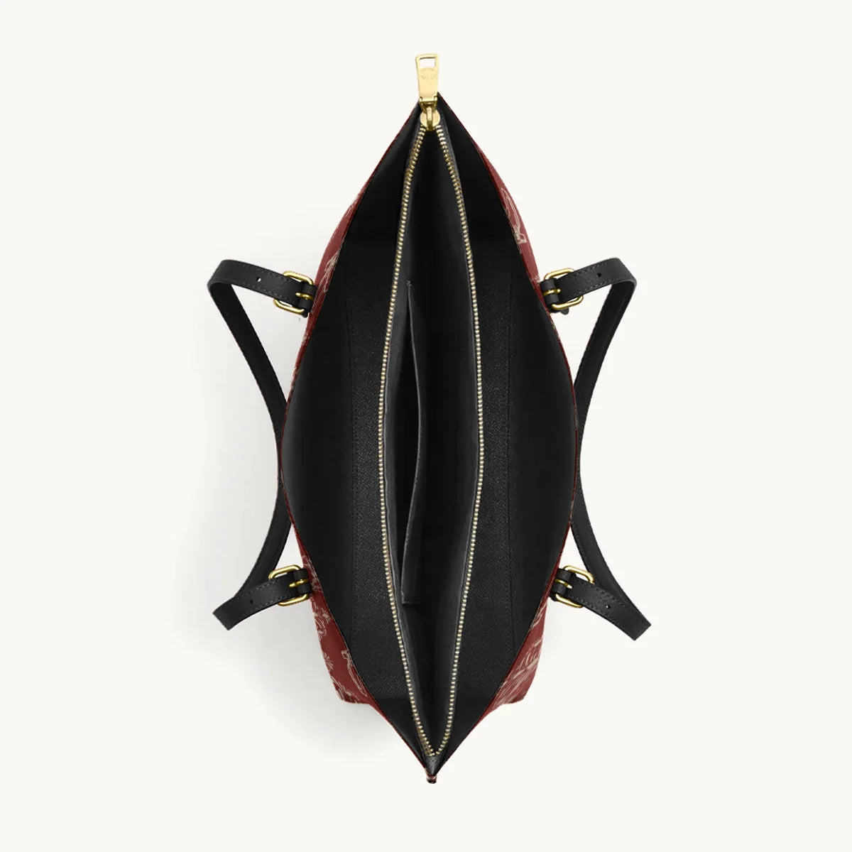  Rodeo Rouge Leather Tote Bag