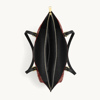  Rodeo Rouge Leather Tote Bag