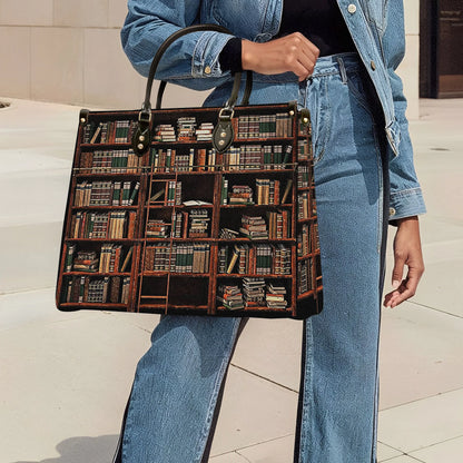  Leather Bag Reading Leather Bag Vintage Bookcase