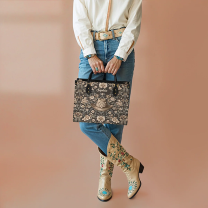  Personalized Cowgirl Grace Leather Bag