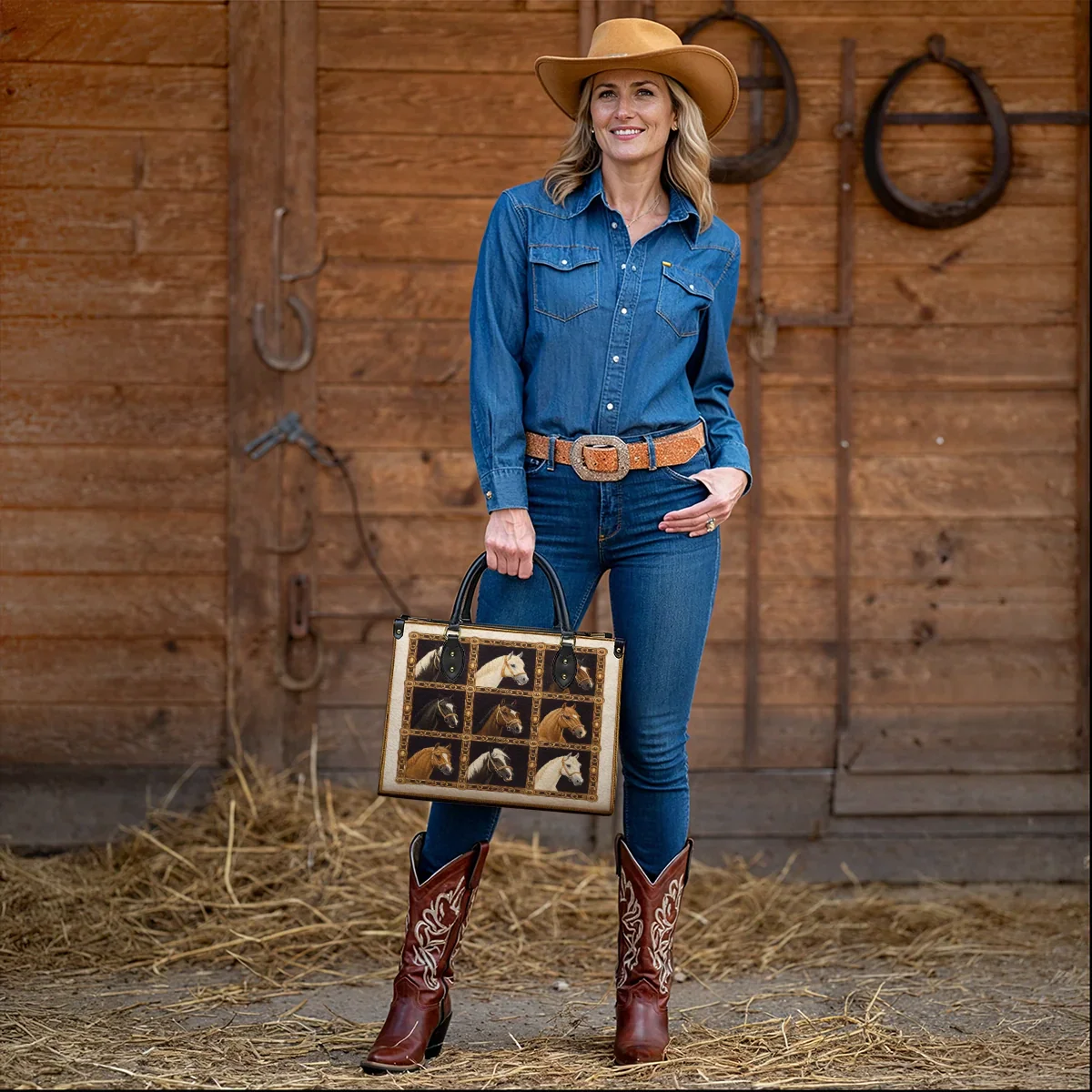  Horse Gallery Grace Leather Bag