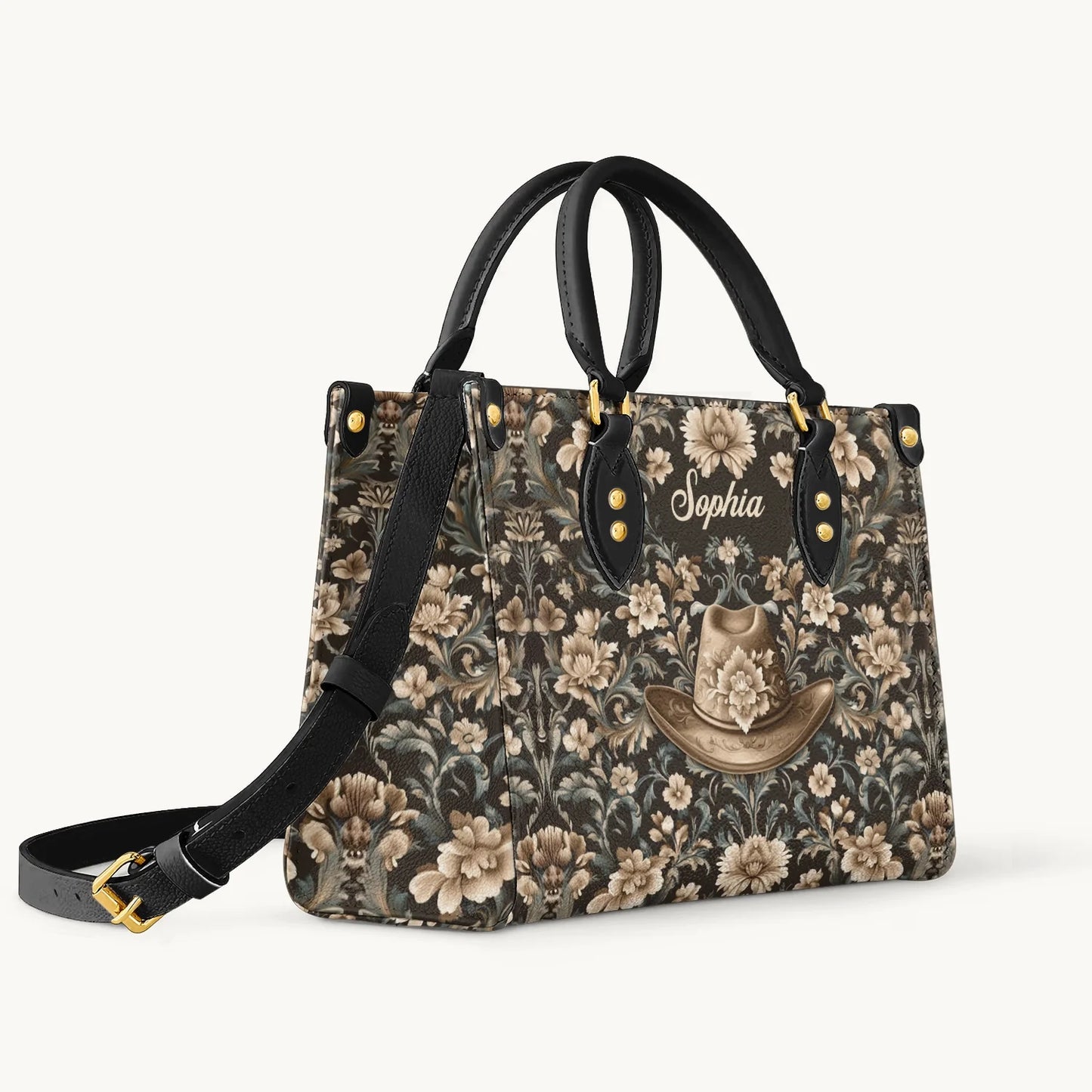  Personalized Cowgirl Grace Leather Bag
