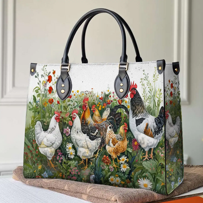  Leather Bag Elegant Chicken