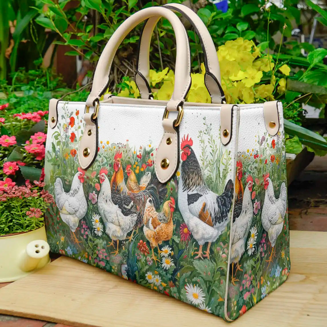  Leather Bag Elegant Chicken