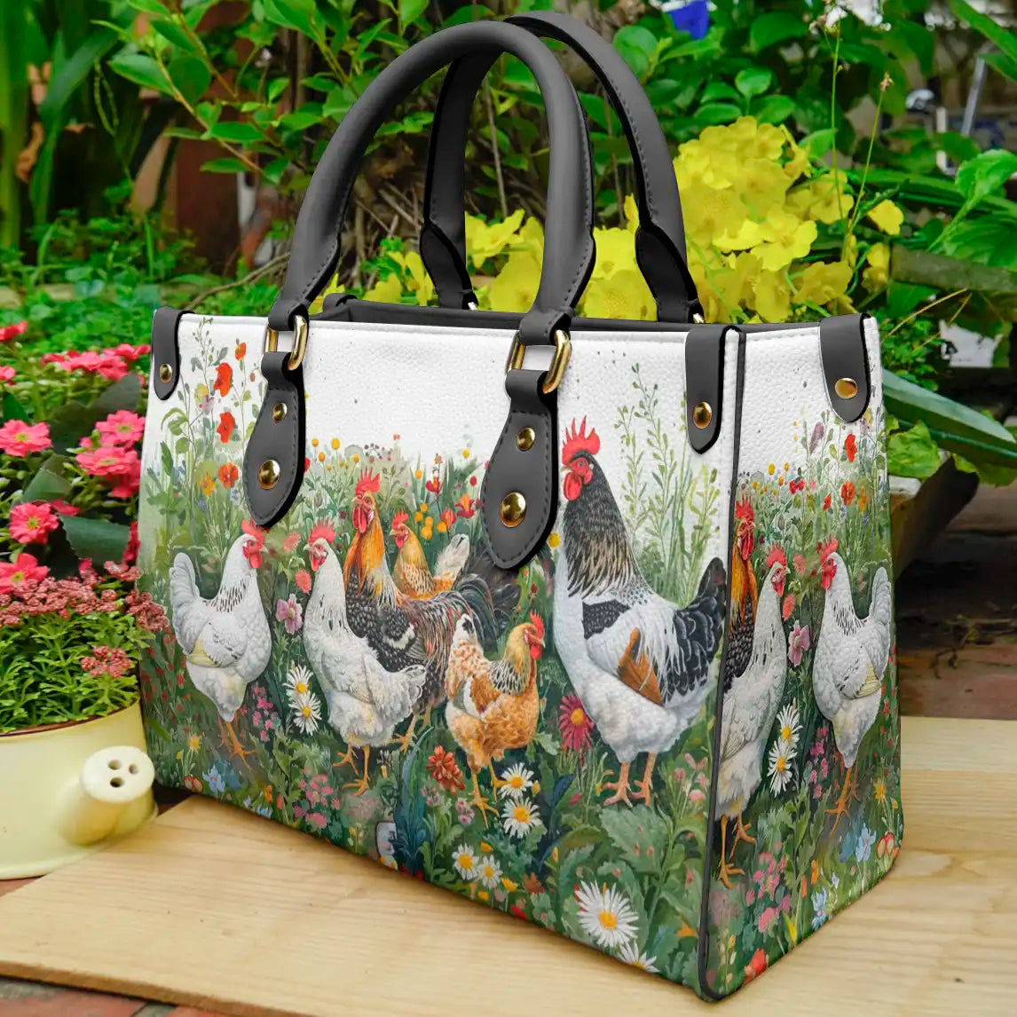  Leather Bag Elegant Chicken