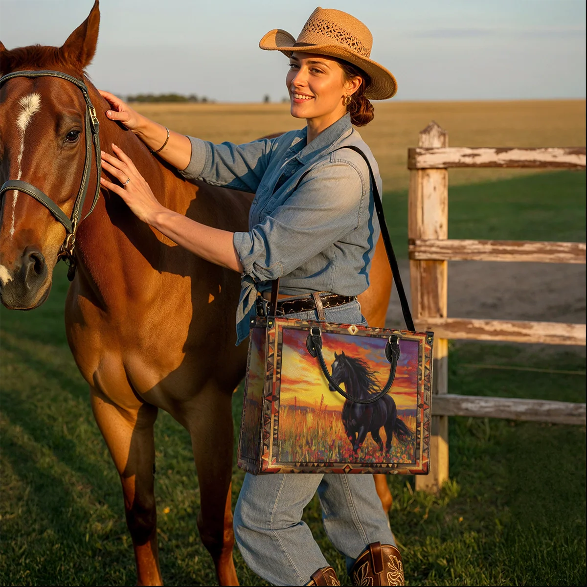  Wildfire Run Leather Bag