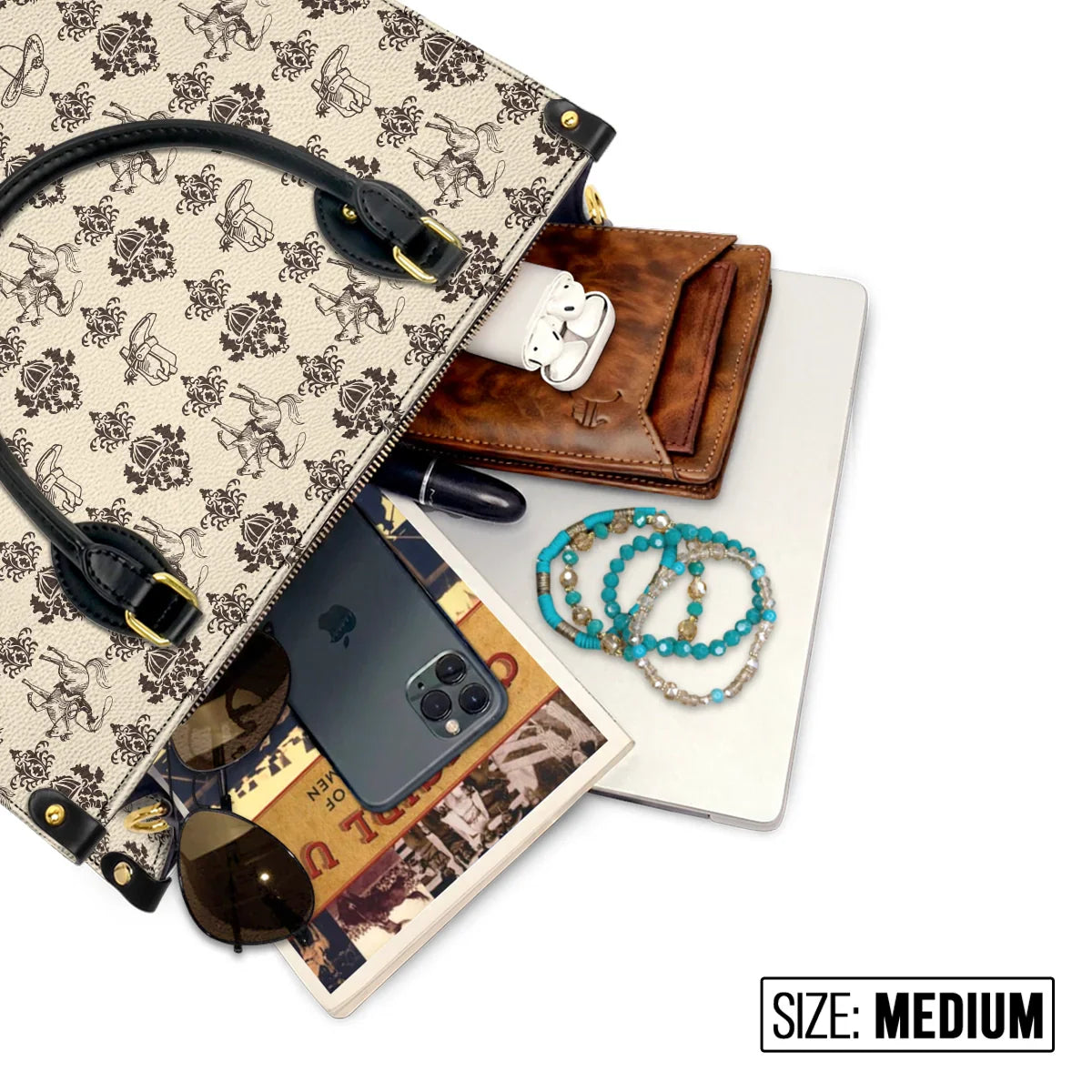  Cowboy Toile Leather Bag