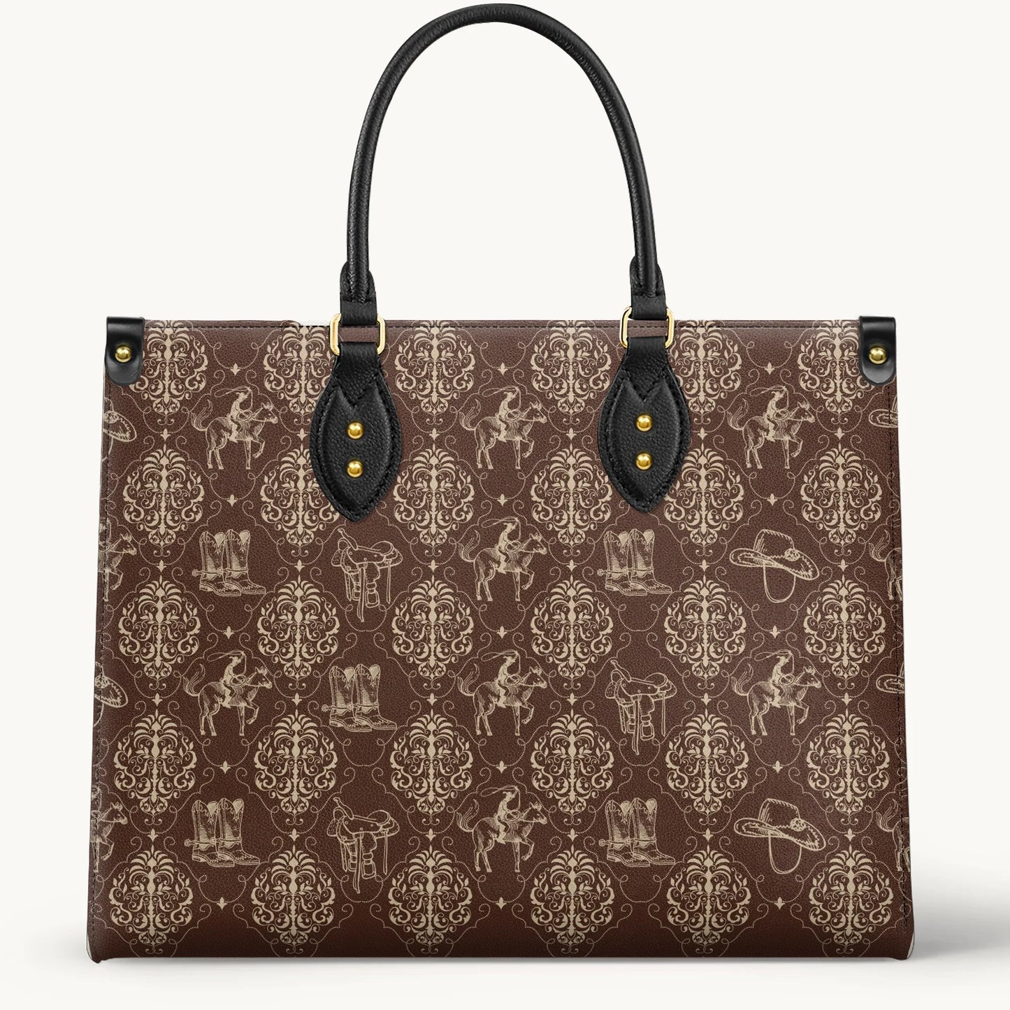  Bronco Baroque Leather Bag