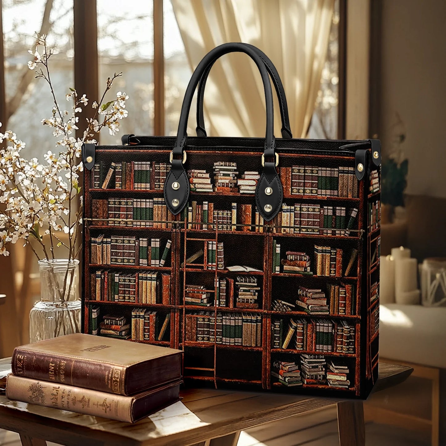  Leather Bag Reading Leather Bag Vintage Bookcase