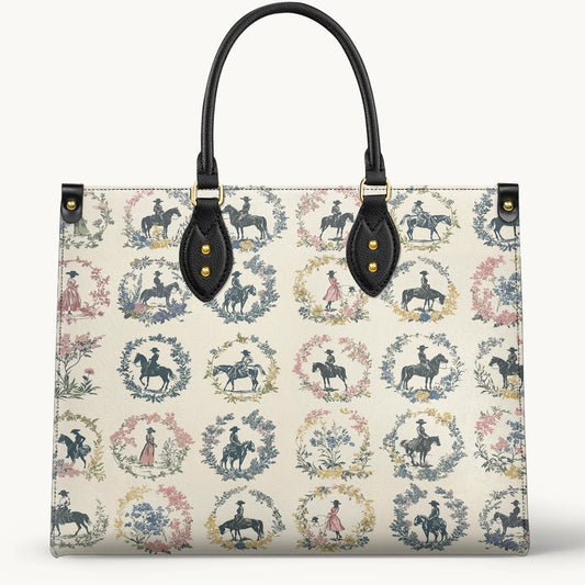  Wildflower Waltz Leather Bag