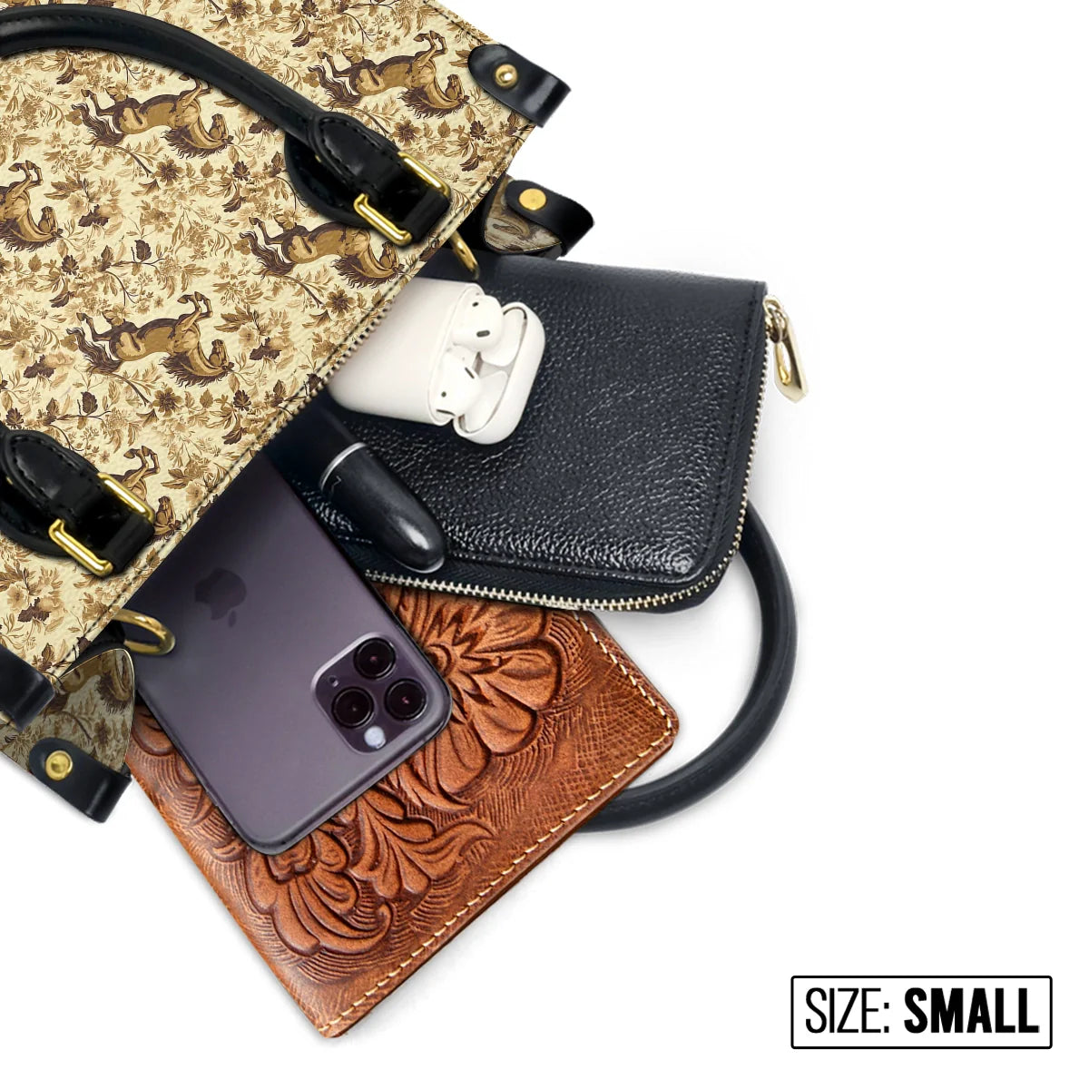  Bronze Meadow Leather Bag