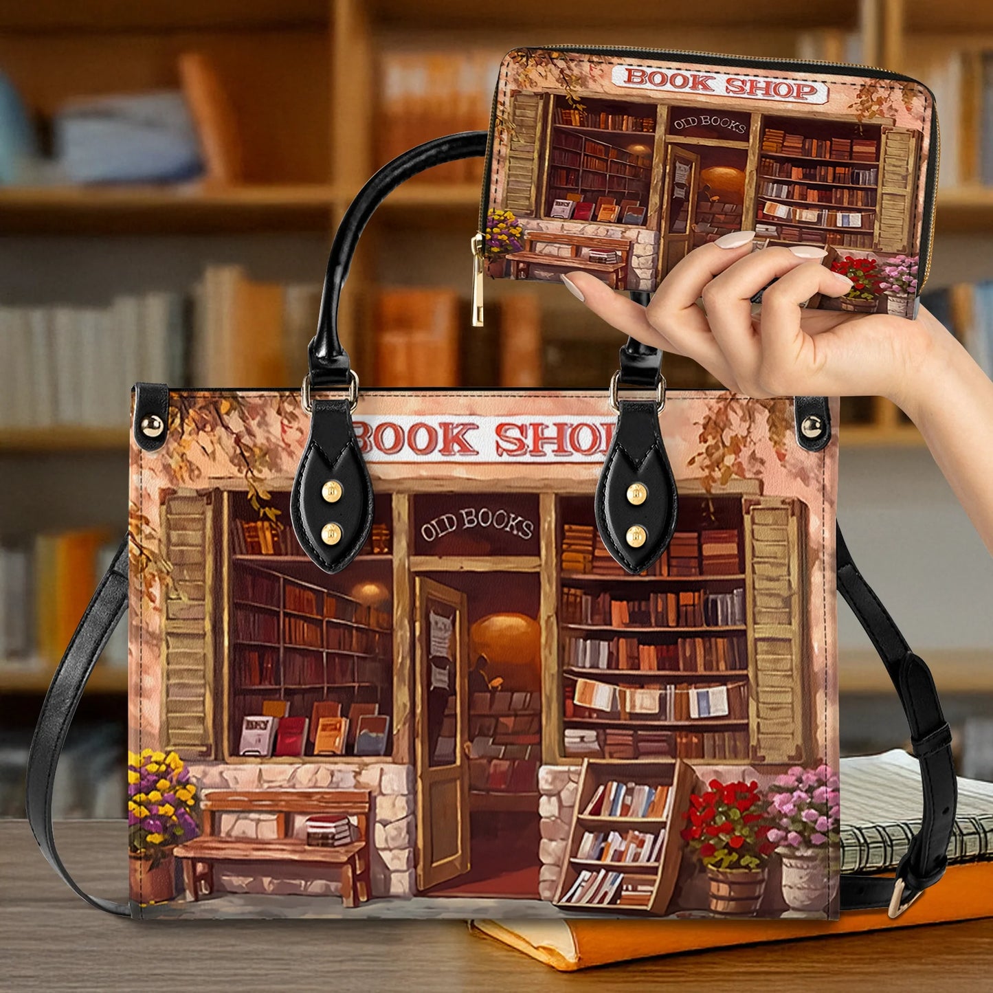  Leather Bag Reading Leather Bag Book Shop