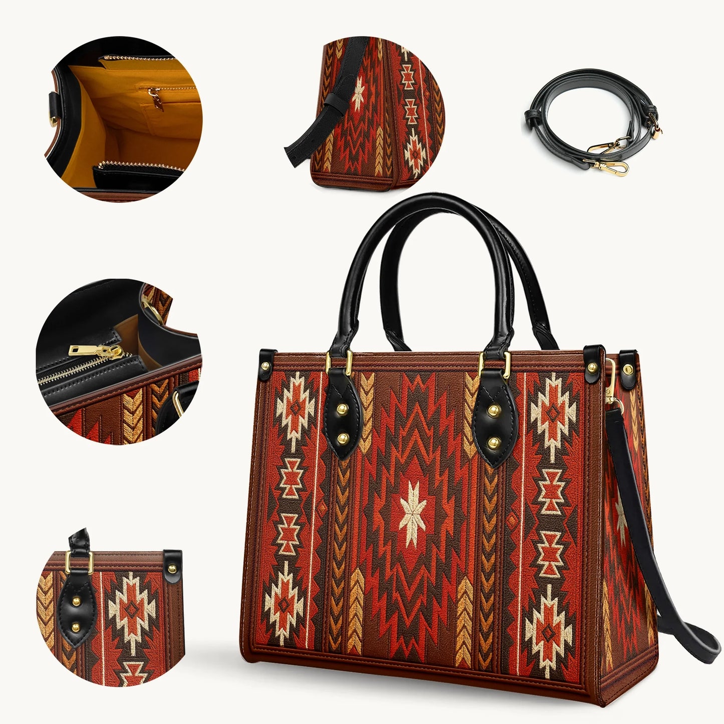  Blazing Star Leather Bag