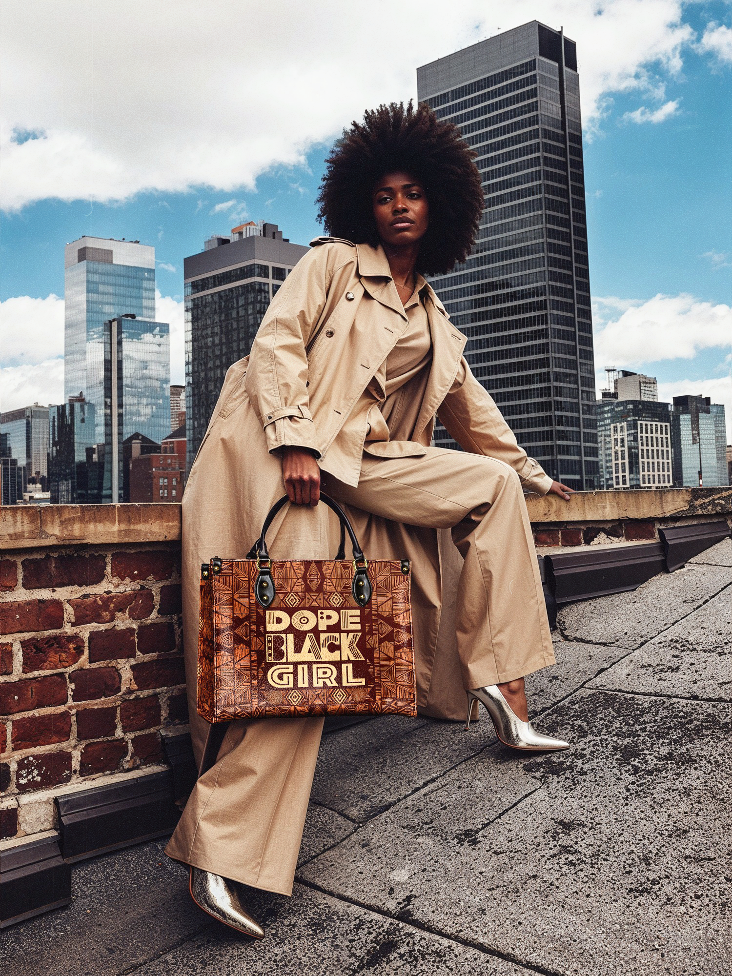 "Dope Black Girl" Leather Handbag Deal