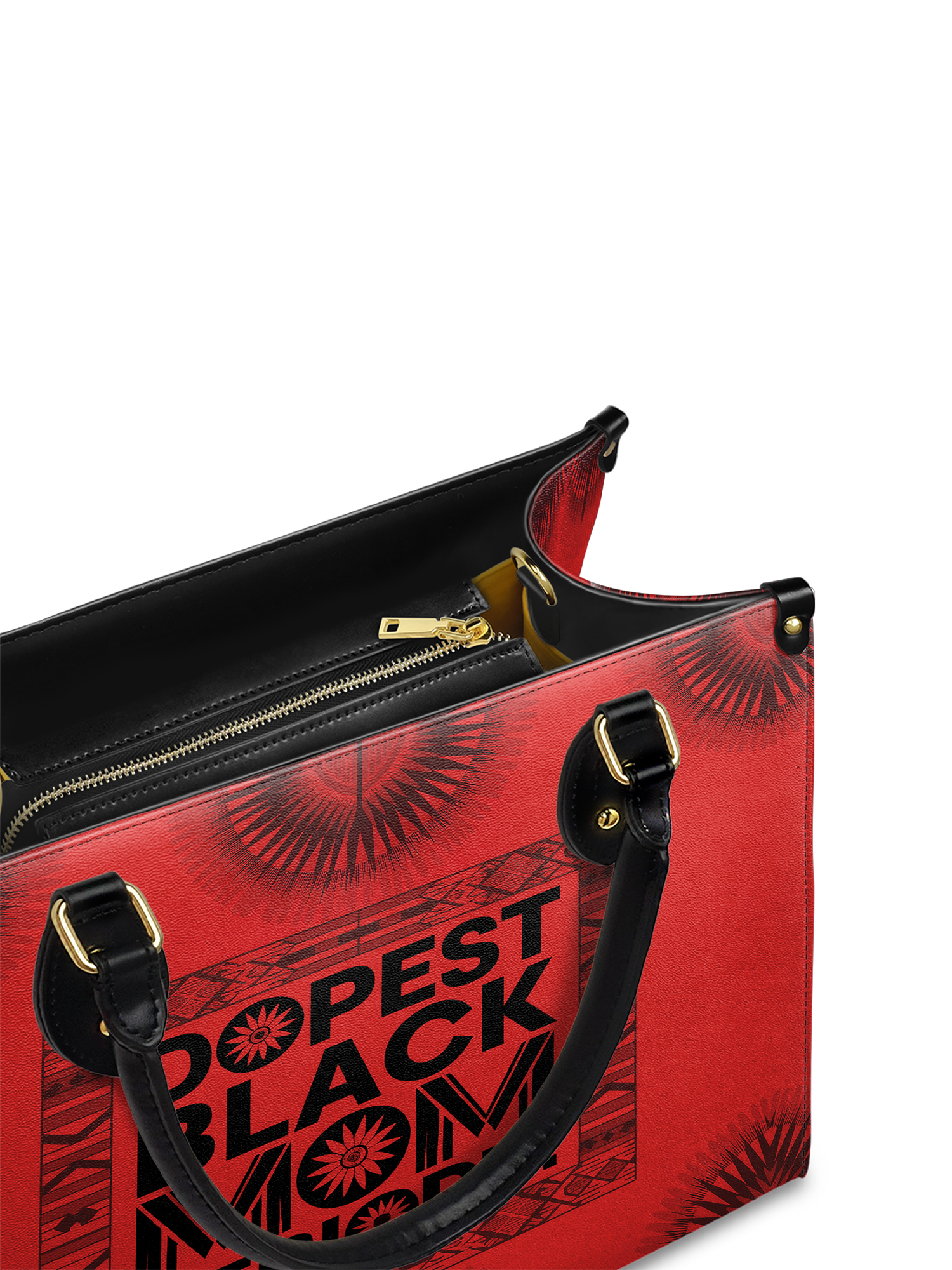 "Tajimom" Leather Handbag