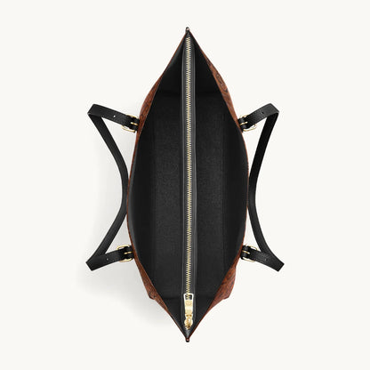  Sunflower Horse Grace Leather Tote Bag