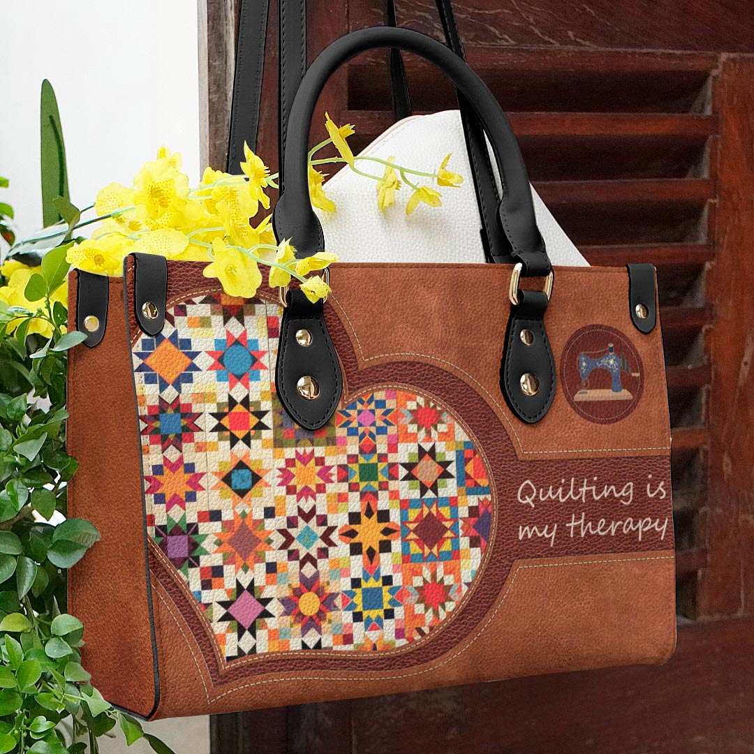  Leather Bag Quilting Leather Bag My Therapy