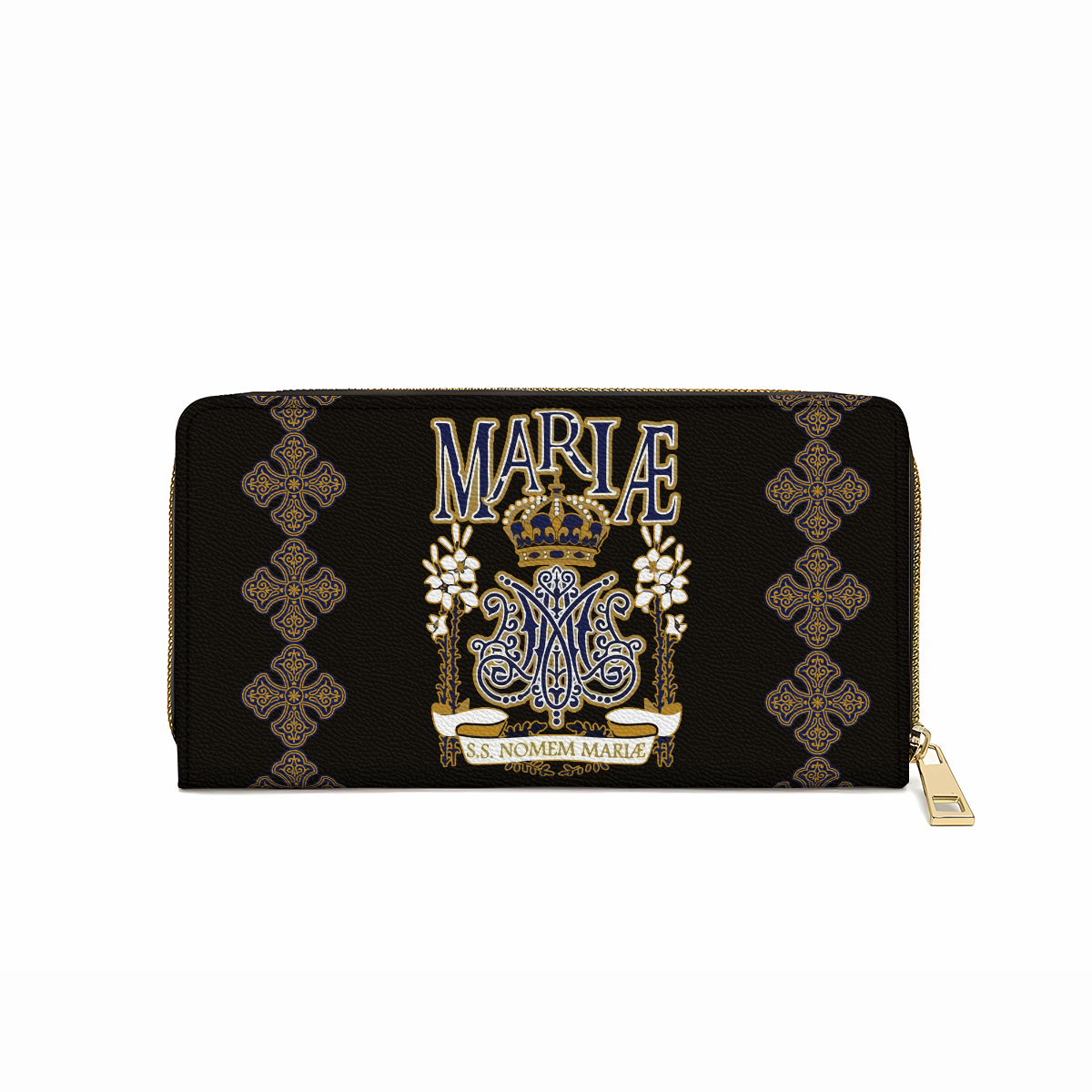  Leather Clutch Purse With Wristlet Strap Handle Regal Devotion