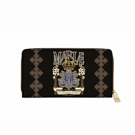  Leather Clutch Purse With Wristlet Strap Handle Regal Devotion