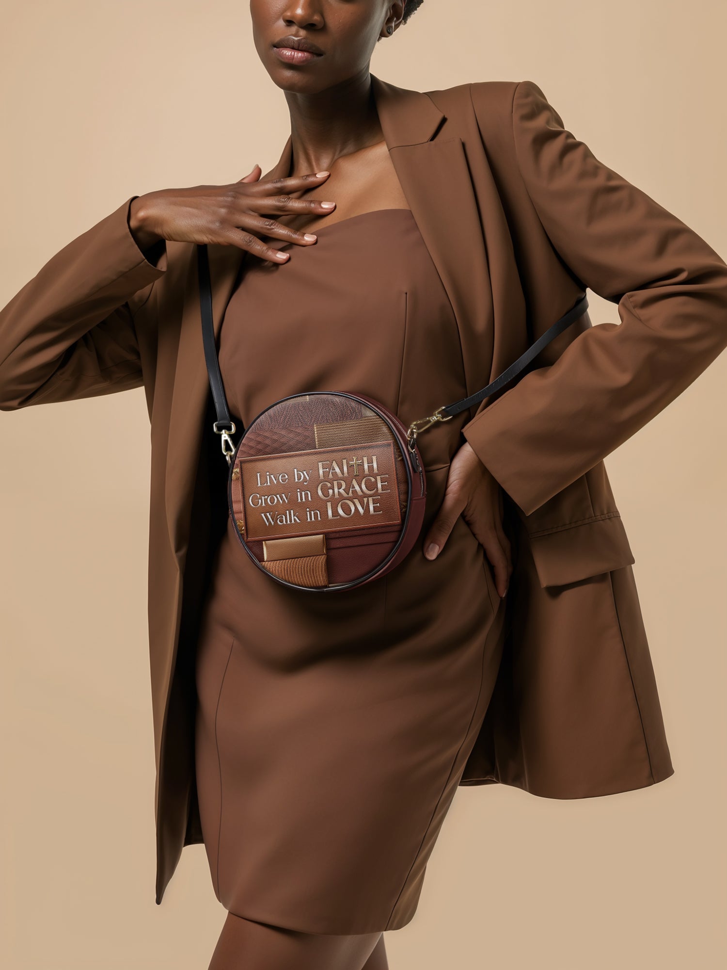 "Eliora" Circle Crossbody Bag