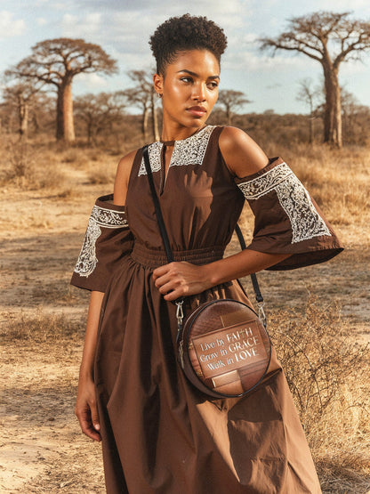 "Eliora" Circle Crossbody Bag