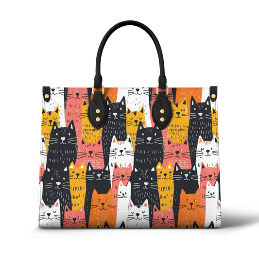  Leather Bag Funny Cats