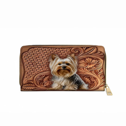  Leather Clutch Purse With Wristlet Strap Handle Yorkshire Elegance